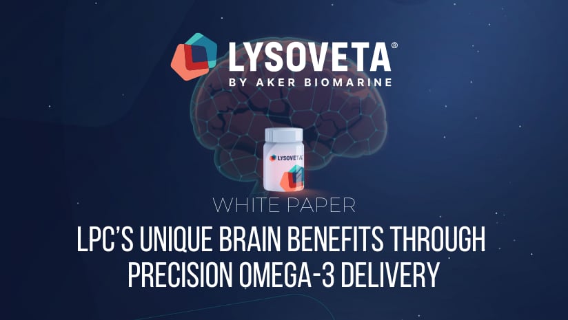 Delivering omega-3 DHA and EPA in the form the brain prefers