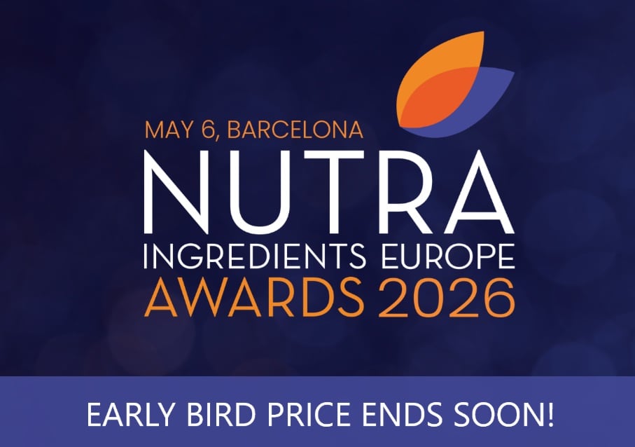 NutraIngredients Awards early bird discount closes this week!