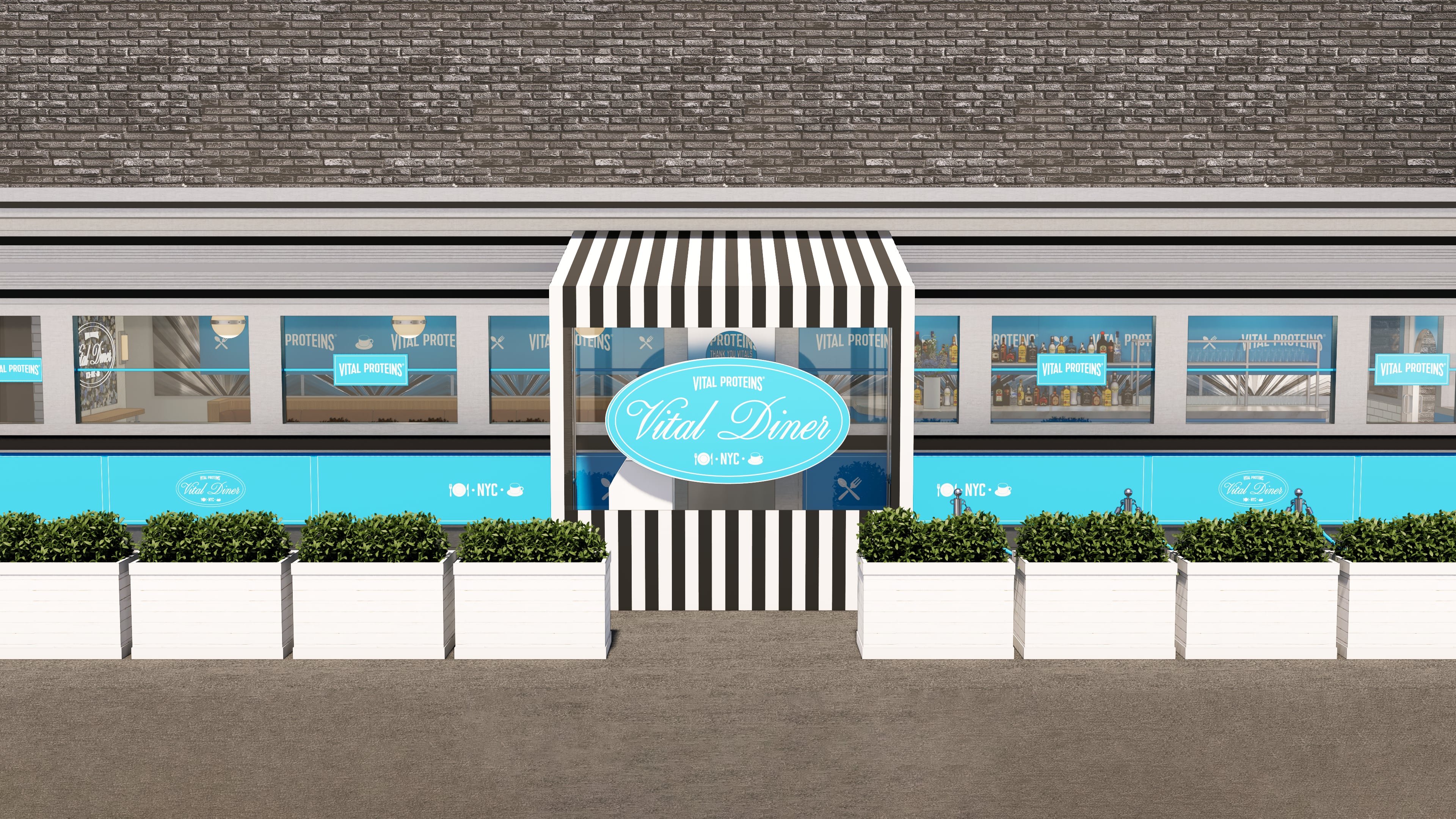 Collagen goes couture: Vital Proteins’ pop-up diner